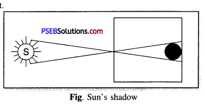 PSEB 6th Class Science Solutions Chapter 11 Light Shadows and Reflections 3