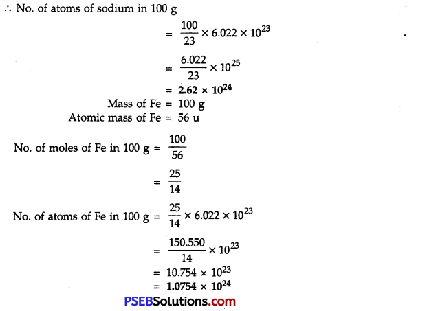 PSEB 9th Class Science Solutions Chapter 3 Atoms and Molecules 5