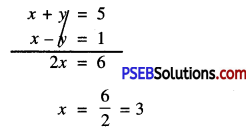 PSEB 10th Class Maths Solutions Chapter 3 Pair of Linear Equations in Two Variables Ex 3.6 7