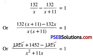 PSEB 10th Class Maths Solutions Chapter 4 Quadratic Equations Ex 4.3 5