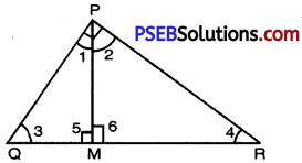 PSEB 10th Class Maths Solutions Chapter 6 Triangles Ex 6.5 1