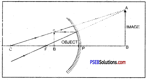PSEB 10th Class Science Important Questions Chapter 10 Light Reflection and Refraction 20