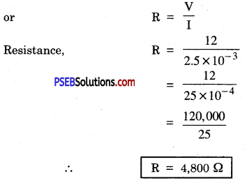 PSEB 10th Class Science Solutions Chapter 12 Electricity 7