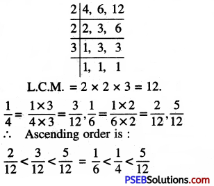 PSEB 6th Class Maths Solutions Chapter 5 Fractions Ex 5.4 12