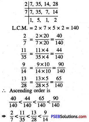 PSEB 6th Class Maths Solutions Chapter 5 Fractions Ex 5.4 13
