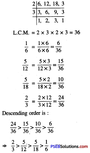 PSEB 6th Class Maths Solutions Chapter 5 Fractions Ex 5.4 16