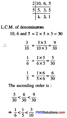 PSEB 6th Class Maths Solutions Chapter 5 Fractions Ex 5.4 20