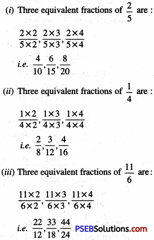 PSEB 6th Class Maths Solutions Chapter 5 Fractions Ex 5.4 3