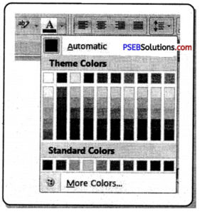 PSEB 7th Class Computer Notes Chapter 4 Microsoft Word Part-II – PSEB ...