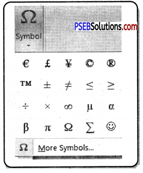 PSEB 7th Class Computer Notes Chapter 4 Microsoft Word Part-II 41