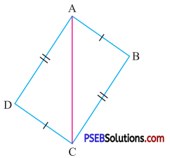 PSEB 7th Class Maths Solutions Chapter 7 Congruence of Triangles Ex 7.2 6