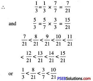 PSEB 7th Class Maths Solutions Chapter 9 Rational Numbers Ex 9.1 6