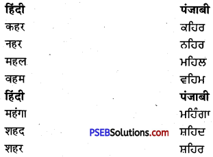 PSEB 9th Class Hindi Vyakaran अनुवाद 11
