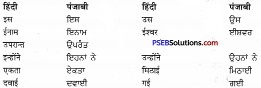 PSEB 9th Class Hindi Vyakaran अनुवाद 16