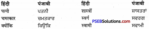 PSEB 9th Class Hindi Vyakaran अनुवाद 22