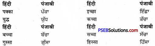 PSEB 9th Class Hindi Vyakaran अनुवाद 23