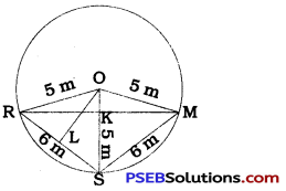 PSEB 9th Class Maths Solutions Chapter 10 Circles Ex 10.4 5