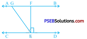 PSEB 9th Class Maths Solutions Chapter 6 Lines and Angles Ex 6.2 4