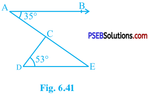 PSEB 9th Class Maths Solutions Chapter 6 Lines and Angles Ex 6.3 3