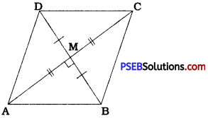 PSEB 9th Class Maths Solutions Chapter 8 Quadrilaterals Ex 8.1 11