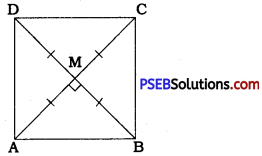 PSEB 9th Class Maths Solutions Chapter 8 Quadrilaterals Ex 8.1 3