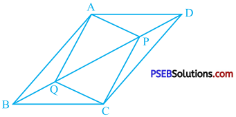 PSEB 9th Class Maths Solutions Chapter 8 Quadrilaterals Ex 8.1 7