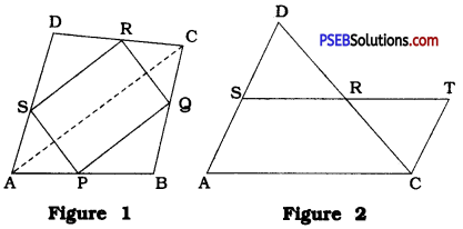 PSEB 9th Class Maths Solutions Chapter 8 Quadrilaterals Ex 8.2 1