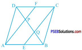 PSEB 9th Class Maths Solutions Chapter 8 Quadrilaterals Ex 8.2 5