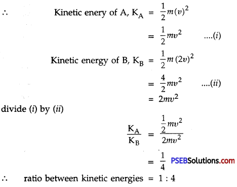 PSEB 9th Class Science Important Questions Chapter 11 Work and Energy 10