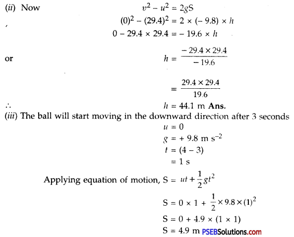 PSEB 9th Class Science Solutions Chapter 10 Gravitation 10