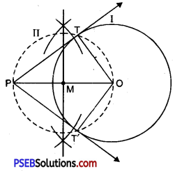 PSEB 10th Class Maths Solutions Chapter 11 Constructions Ex 11.2 1