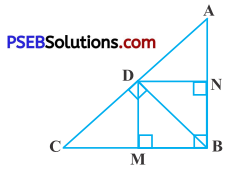 PSEB 10th Class Maths Solutions Chapter 6 Triangles Ex 6.6 4