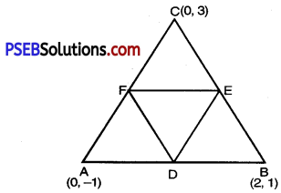 PSEB 10th Class Maths Solutions Chapter 7 Coordinate Geometry Ex 7.3 1