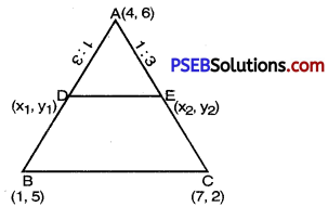 PSEB 10th Class Maths Solutions Chapter 7 Coordinate Geometry Ex 7.4 5