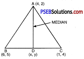 PSEB 10th Class Maths Solutions Chapter 7 Coordinate Geometry Ex 7.4 6
