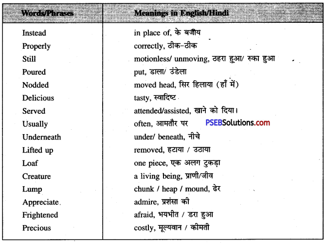 PSEB 6th Class English Solutions Chapter 1 The Farmhouse Cows – PSEB ...