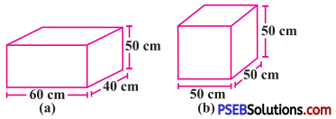 PSEB 8th Class Maths Solutions Chapter 11 Mensuration Ex 11.3 1