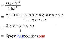 PSEB 8th Class Maths Solutions Chapter 14 Factorization Ex 14.3 3