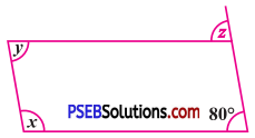 PSEB 8th Class Maths Solutions Chapter 3 Understanding Quadrilaterals Ex 3.3 7