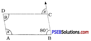PSEB 8th Class Maths Solutions Chapter 3 Understanding Quadrilaterals Ex 3.3 8