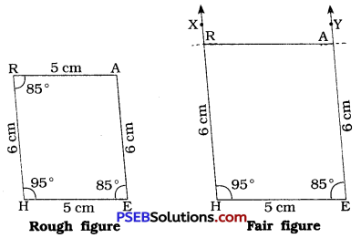 PSEB 8th Class Maths Solutions Chapter 4 Practical Geometry Ex 4.3 3
