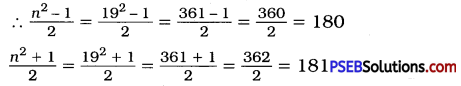 PSEB 8th Class Maths Solutions Chapter 6 Squares and Square Roots InText Questions 4