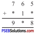 PSEB 4th Class Maths Solutions Chapter 2 Fundamental Operations on Numbers Ex 2.2 1