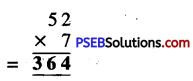 PSEB 4th Class Maths Solutions Chapter 2 Fundamental Operations on Numbers Revision Exercise 15