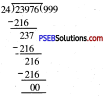 PSEB 5th Class Maths Solutions Chapter 2 Fundamental Operations on Numbers Ex 2.8 5