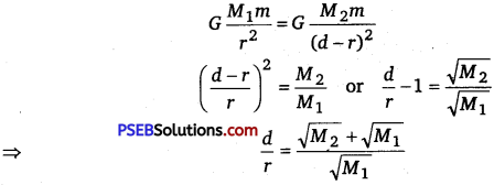 PSEB 11th Class Physics Important Questions Chapter 8 Gravitation 4