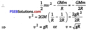 PSEB 11th Class Physics Important Questions Chapter 8 Gravitation 6