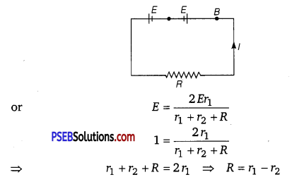 PSEB 12th Class Physics Important Questions Chapter 3 Current Electricity 9