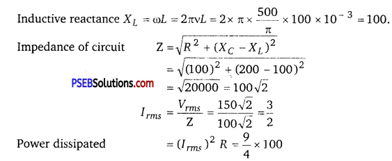 PSEB 12th Class Physics Important Questions Chapter 7 Alternating Current 3
