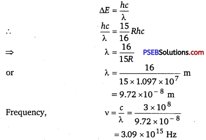 PSEB 12th Class Physics Solutions Chapter 12 Atoms 3